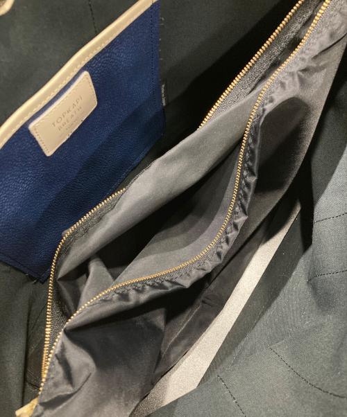 Breath TOPKAPI（ブレストプカピ）Breath TOPKAPI (ブレストプカピ) トートバッグ ネイビーの古着・服飾アイテム
