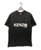 KENZOケンゾー）の古着「BOKE FLOWER(ボケ・フラワー)半袖Tシャツ」｜ブラック