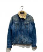 DIESELディーゼル）の古着「裏ボアデニムジャケット」｜インディゴ