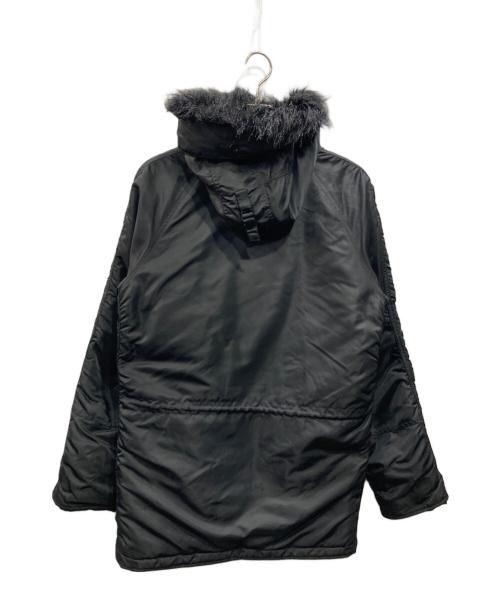 ALPHA（アルファ）ALPHA (アルファ) N-3Bタイプコート ブラック サイズ:Mの古着・服飾アイテム