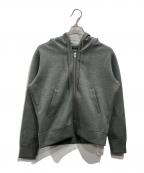 Spick and Spanスピック＆スパン）の古着「ストレッチジップフードパーカー」｜グレー