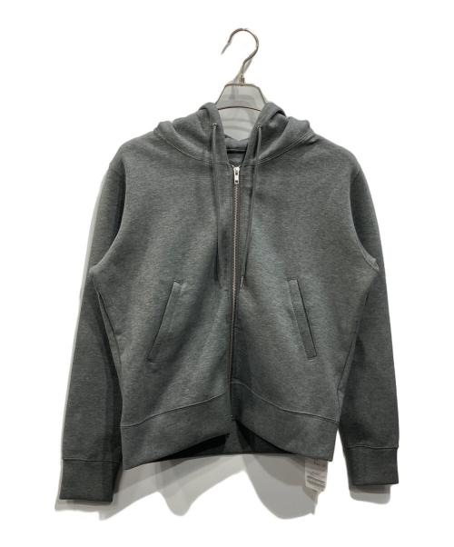 Spick and Span（スピック＆スパン）Spick and Span (スピックアンドスパン) ストレッチジップフードパーカー グレー サイズ:F 未使用品の古着・服飾アイテム