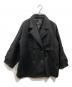 loaf（ローフ）の古着「切替Pコート」｜ブラック