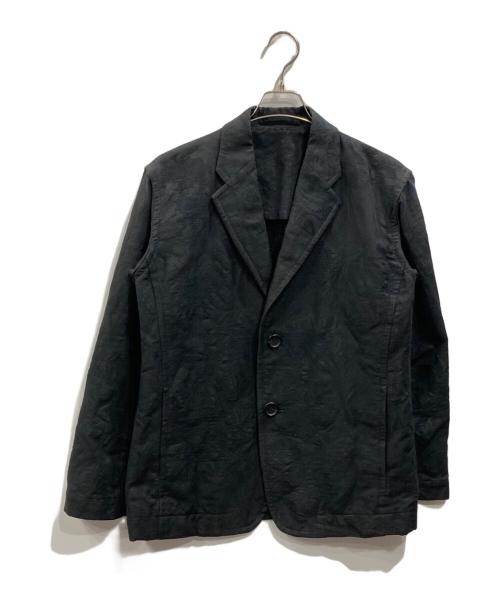 ISSEY MIYAKE MEN（イッセイミヤケメン）ISSEY MIYAKE MEN (イッセイミヤケメン) ジャガード刺繍ジャケット ブラック サイズ:1の古着・服飾アイテム