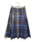 MACKINTOSH PHILOSOPHY（マッキントッシュ フィロソフィー）の古着「チェックフレアスカート」｜マルチカラー