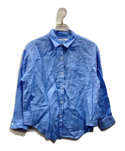 JOURNAL STANDARD relume（ジャーナルスタンダード レリューム）JOURNAL STANDARD relume (ジャーナルスタンダード レリューム) リネンシャツ ブルー サイズ:fの古着・服飾アイテム