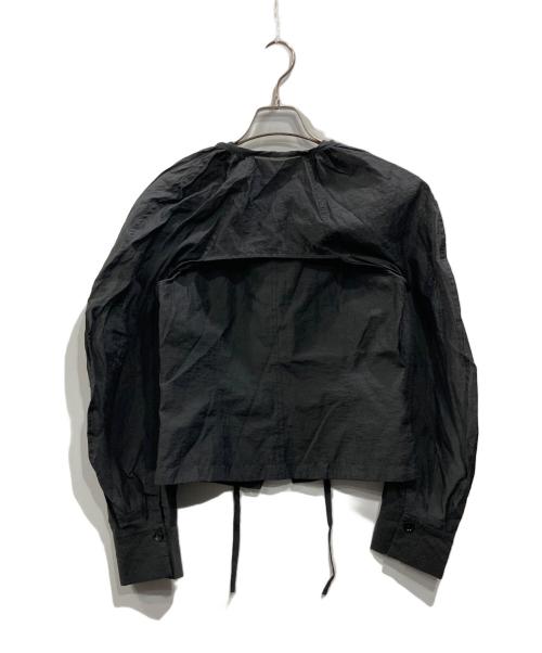 Adam et Rope（アダム エ ロペ）Adam et Rope (アダム エ ロペ) シアージレセパレートスリーブブラウス ブラック サイズ:Freeの古着・服飾アイテム