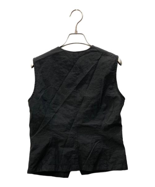 Adam et Rope（アダム エ ロペ）Adam et Rope (アダム エ ロペ) シアージレセパレートスリーブブラウス ブラック サイズ:Freeの古着・服飾アイテム