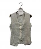 Adam et Ropeアダム エ ロペ）の古着「フルニードルニットジレ」｜グレー