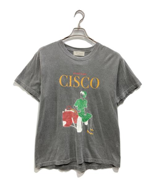 J.J.Mercer（ジェイジェイ・マーサー）J.J.Mercer (ジェイジェイ・マーサー) ヴィンテージ加工Tシャツ グレー サイズ:Mの古着・服飾アイテム