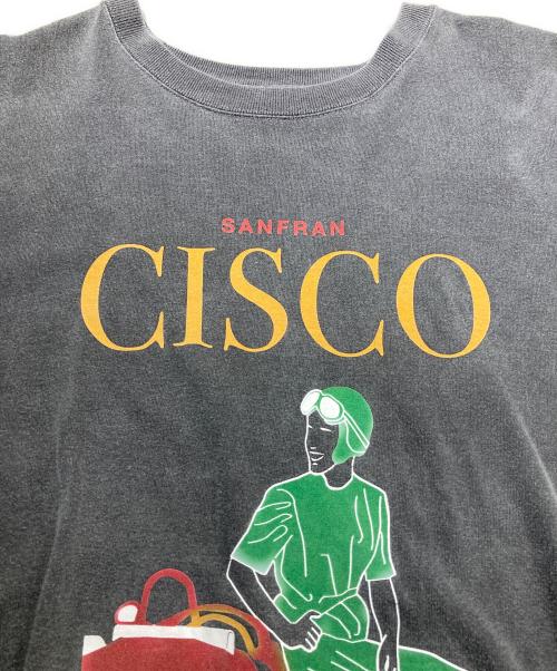 J.J.Mercer（ジェイジェイ・マーサー）J.J.Mercer (ジェイジェイ・マーサー) ヴィンテージ加工Tシャツ グレー サイズ:Mの古着・服飾アイテム