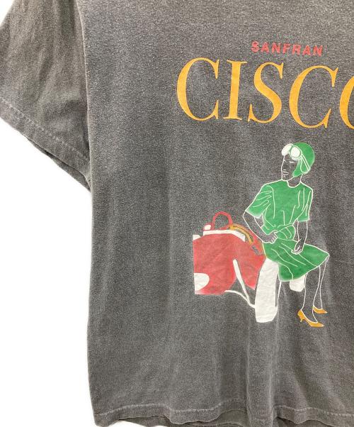 J.J.Mercer（ジェイジェイ・マーサー）J.J.Mercer (ジェイジェイ・マーサー) ヴィンテージ加工Tシャツ グレー サイズ:Mの古着・服飾アイテム