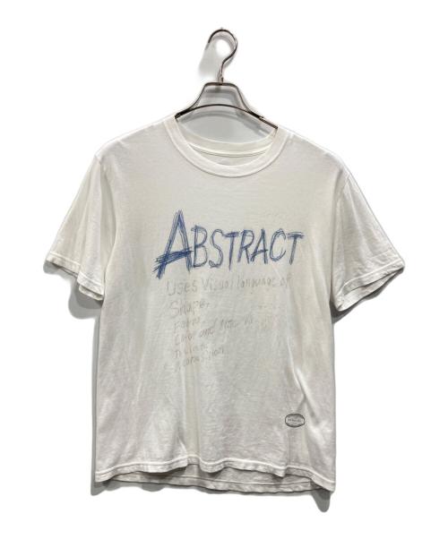 TANGTANG（タンタン）TANGTANG (タンタン) Adam et Rope (アダム エ ロペ) 別注 HANDWRITING ABSTRACT ホワイト サイズ:Mの古着・服飾アイテム