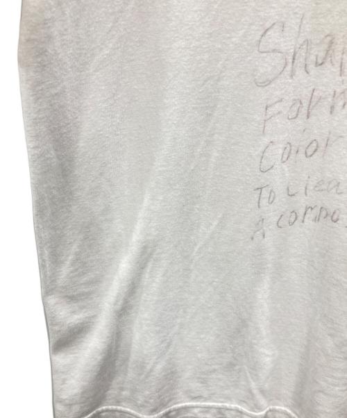 TANGTANG（タンタン）TANGTANG (タンタン) Adam et Rope (アダム エ ロペ) 別注 HANDWRITING ABSTRACT ホワイト サイズ:Mの古着・服飾アイテム