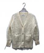 Adam et Ropeアダム エ ロペ）の古着「モヘヤカーディガン」｜ホワイト