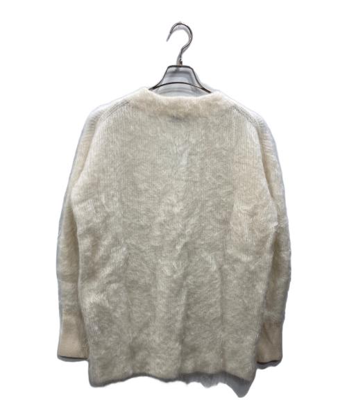 Adam et Rope（アダム エ ロペ）Adam et Rope (アダム エ ロペ) モヘヤカーディガン ホワイト サイズ:SIZE Freeの古着・服飾アイテム