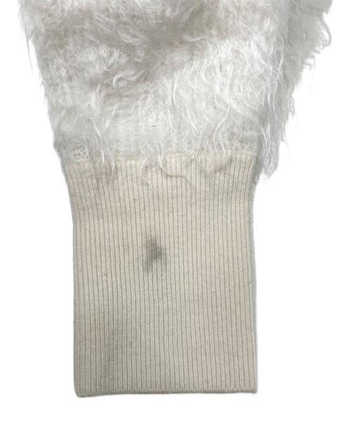 Adam et Rope（アダム エ ロペ）Adam et Rope (アダム エ ロペ) モヘヤカーディガン ホワイト サイズ:SIZE Freeの古着・服飾アイテム