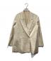 Adam et Rope（アダム エ ロペ）の古着「ダブルブレストジャケット」｜ベージュ