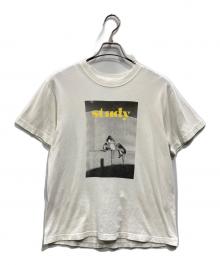 BIOTOP×STUDY（ビオトープ×スタディ）の古着「別注 Photo T-shirts」｜ホワイト
