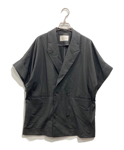 Adam et Rope（アダム エ ロペ）Adam et Rope (アダム エ ロペ) ショートスリーブシャツJK ブラック サイズ:Freeの古着・服飾アイテム