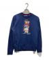 POLO RALPH LAUREN（ポロ・ラルフローレン）の古着「ポロベア柄スウェット」｜ネイビー
