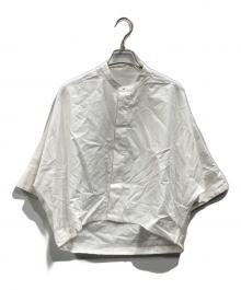 MACPHEE（マカフィー）の古着「コットンブロード クロップドシャツ」｜ホワイト