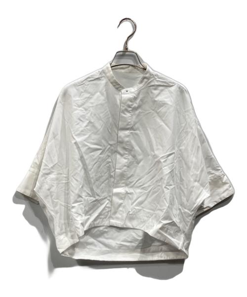 MACPHEE（マカフィー）MACPHEE (マカフィー) コットンブロード クロップドシャツ ホワイト サイズ:36の古着・服飾アイテム