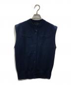 N.O.R.Cノーク）の古着「ニットベスト」｜ネイビー