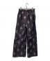 ne quittez pas (ヌキテパ) Cotton Linen Foil Print Pants ネイビー サイズ:M：12000円