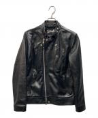 Schottショット）の古着「NEW DOUBLE BREST RIDERS」｜ブラック