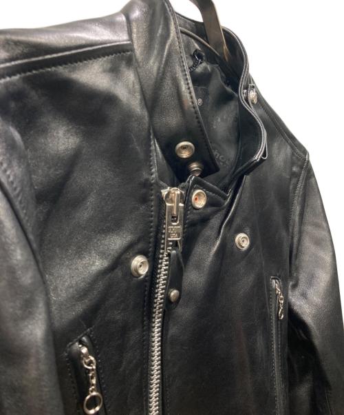 Schott（ショット）Schott (ショット) NEW DOUBLE BREST RIDERS ブラック サイズ:Lの古着・服飾アイテム