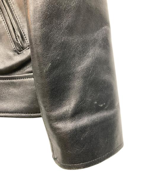 Schott（ショット）Schott (ショット) NEW DOUBLE BREST RIDERS ブラック サイズ:Lの古着・服飾アイテム