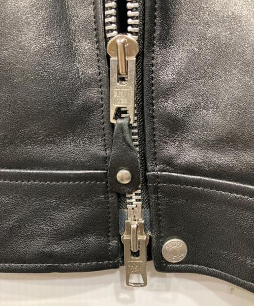 Schott（ショット）Schott (ショット) NEW DOUBLE BREST RIDERS ブラック サイズ:Lの古着・服飾アイテム