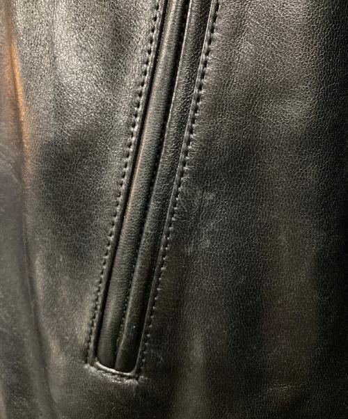 Schott（ショット）Schott (ショット) NEW DOUBLE BREST RIDERS ブラック サイズ:Lの古着・服飾アイテム