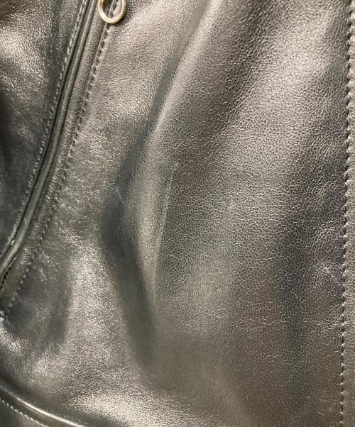 Schott（ショット）Schott (ショット) NEW DOUBLE BREST RIDERS ブラック サイズ:Lの古着・服飾アイテム