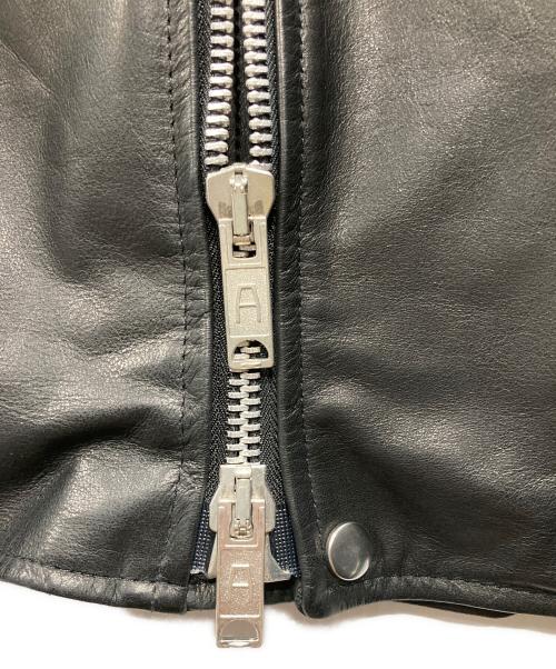 MACKINTOSH LONDON（マッキントッシュ ロンドン）MACKINTOSH LONDON (マッキントッシュ ロンドン) JAMES GROSE (ジェームスグロース) ホースハイドライダースジャケット ブラック サイズ:40の古着・服飾アイテム