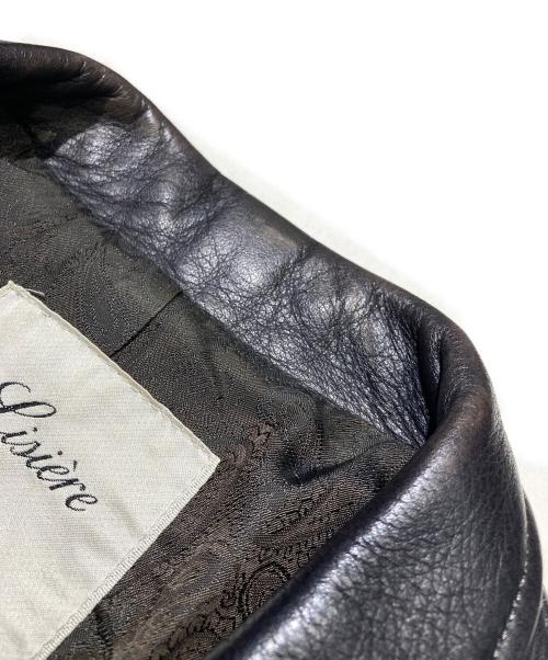 Lisiere（リジェール）Lisiere (リジェール) ダブルライダースジャケット ブラック サイズ:38の古着・服飾アイテム