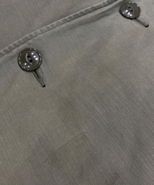 RHC Ron Herman（アールエイチシー ロンハーマン）RHC Ron Herman (アールエイチシー ロンハーマン) BEDWIN &THE HEARTBREAKERS (ベドウィンアンドザ ハートブレイカーズ) オーバーダイ加工ステンカラーコート カーキ サイズ:表記なしの古着・服飾アイテム