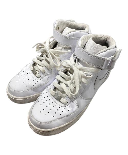 NIKE（ナイキ）NIKE (ナイキ) AIR FORCE 1 MID 07 ホワイト サイズ:26.5㎝の古着・服飾アイテム