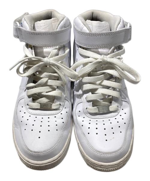 NIKE（ナイキ）NIKE (ナイキ) AIR FORCE 1 MID 07 ホワイト サイズ:26.5㎝の古着・服飾アイテム