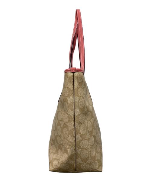 COACH（コーチ）COACH (コーチ) トートバッグ ベージュの古着・服飾アイテム