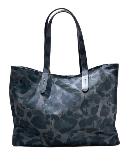 COACH（コーチ）COACH (コーチ) トート・カモ プリント アンド レキシー グレーの古着・服飾アイテム