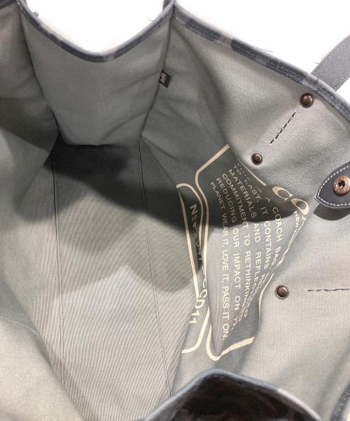 COACH（コーチ）COACH (コーチ) トート・カモ プリント アンド レキシー グレーの古着・服飾アイテム