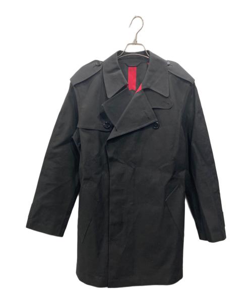 MACKINTOSH（マッキントッシュ）MACKINTOSH (マッキントッシュ) Paul Smith COLLECTION (ポールスミス コレクション) ゴム引きコート ブラック サイズ:SIZE XLの古着・服飾アイテム