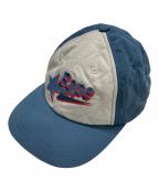 A BATHING APEア ベイシング エイプ）の古着「BAPE STA LOGO QUILTING CAP」｜ブルー