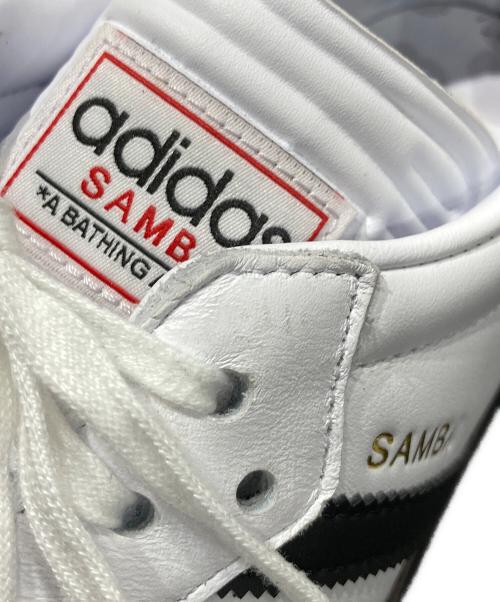 adidas Originals（アディダスオリジナル）adidas originals (アディダスオリジナル) A BATHING APE (ア ベイシング エイプ) SAMBA BAPE ホワイト サイズ:30.5cmの古着・服飾アイテム