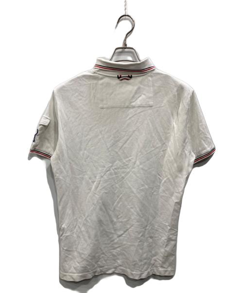 MONCLER（モンクレール）MONCLER (モンクレール) MAGLIA POLO ホワイト サイズ:SIZE Lの古着・服飾アイテム