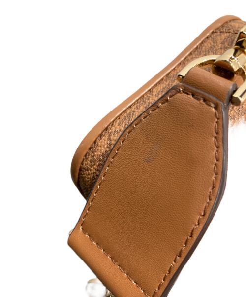 MICHAEL KORS（マイケル・コース）MICHAEL KORS (マイケル・コース) ショルダーバッグ ブラウンの古着・服飾アイテム