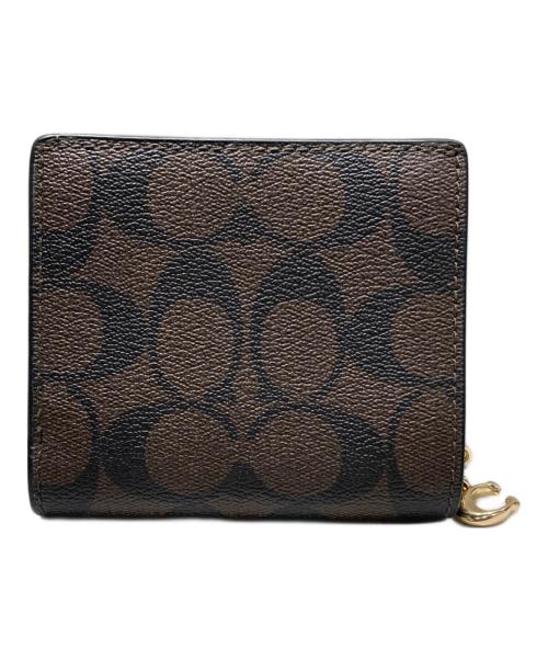 COACH（コーチ）COACH (コーチ) 2つ折り財布 ブラウンの古着・服飾アイテム