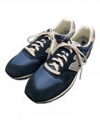 NEW BALANCEニューバランス）の古着「ローカットスニーカー」｜ネイビー